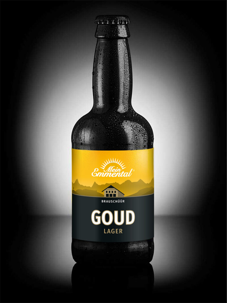 ME Bier Mockup Goud
