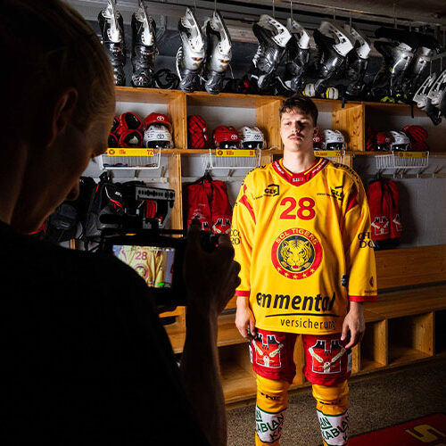 Dario Allespach im Trikot Saison 2024/25